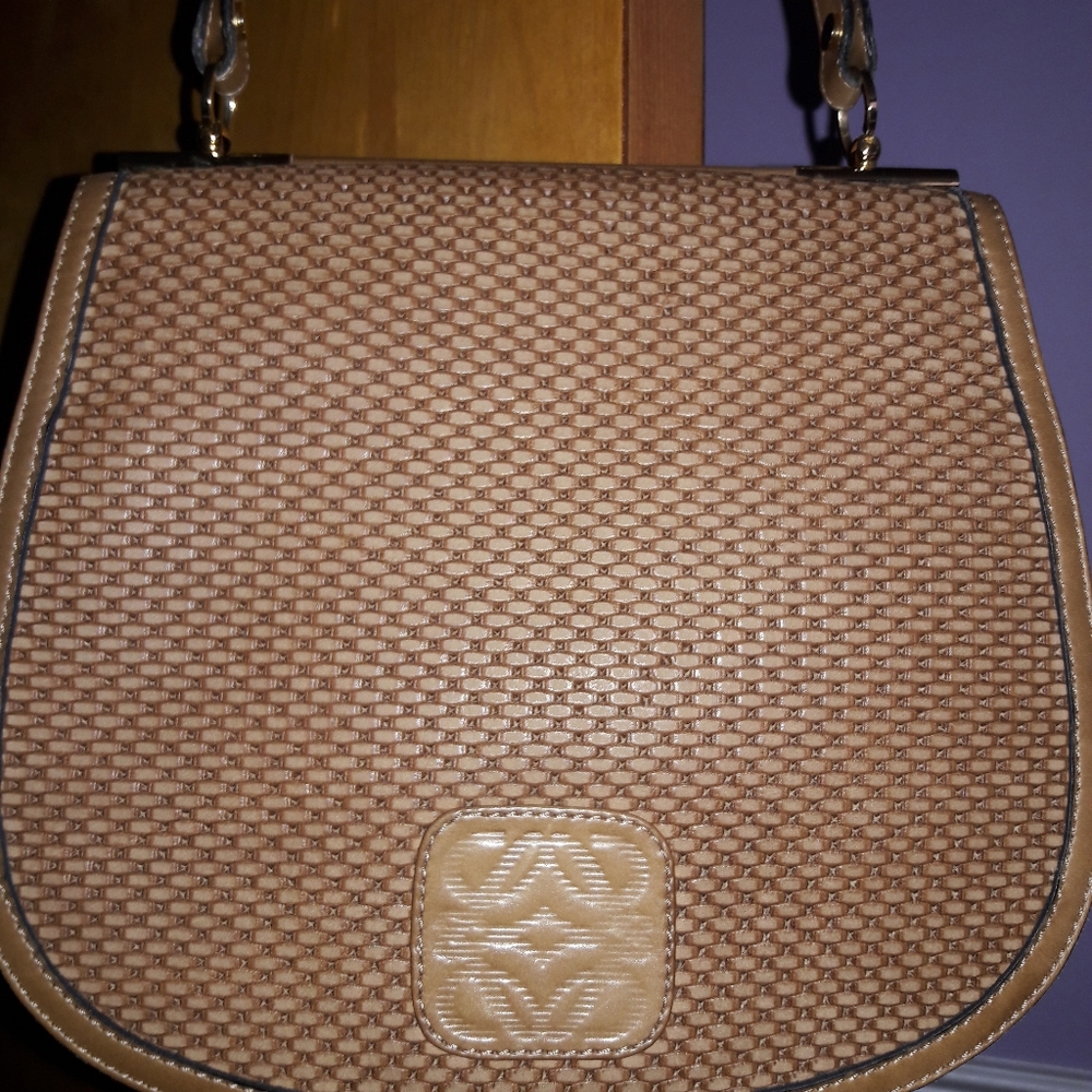 Loewe Leather Brown Handbag